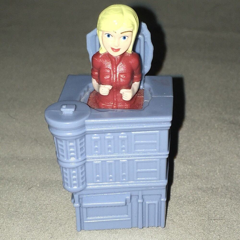 Collectible Energizer Batteries Pop Up Figure Girl in Building Vintage 1990s